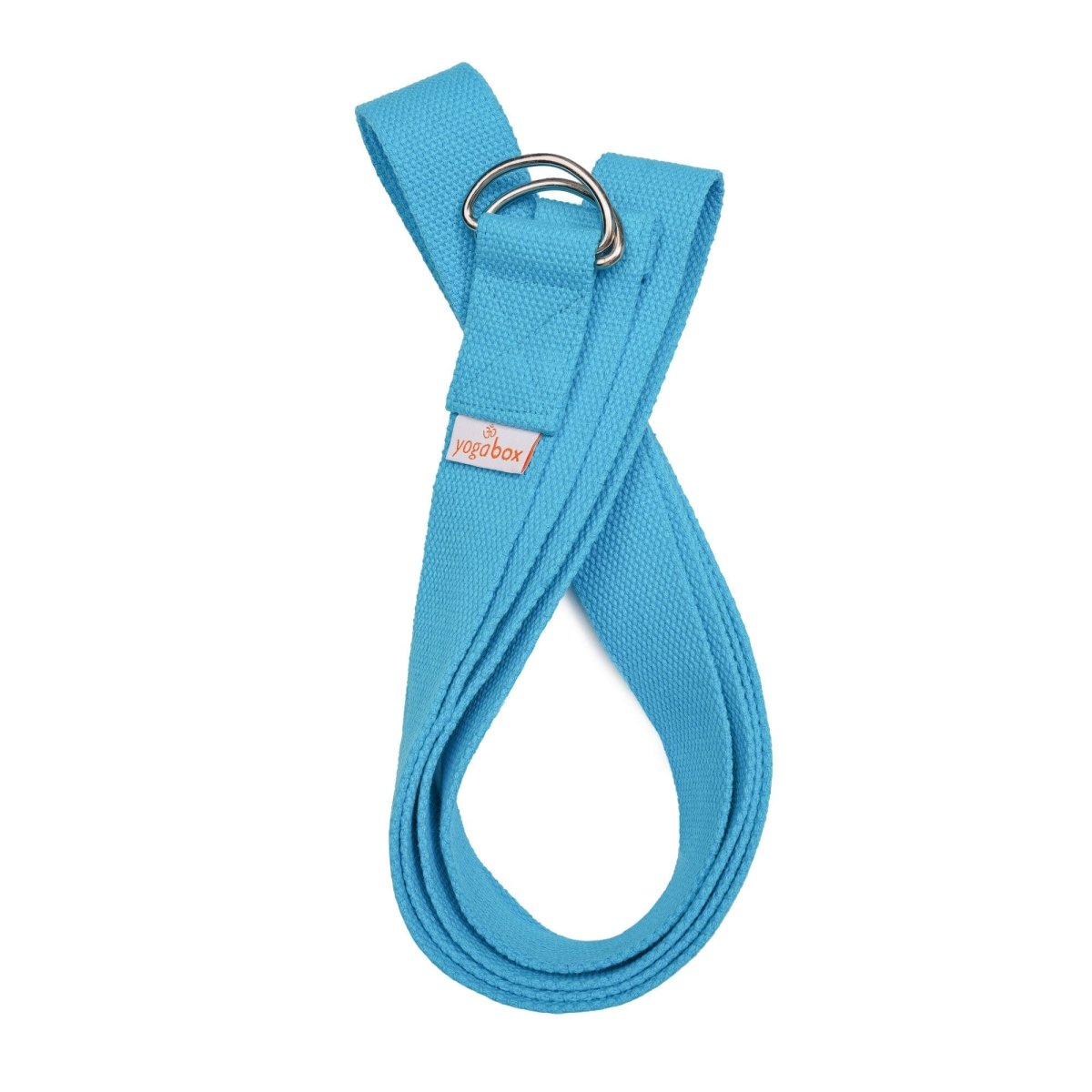Yogagurt BASIC mit Verschluss aus zwei D - Ringen - YOVANA GmbH • yogabox.de