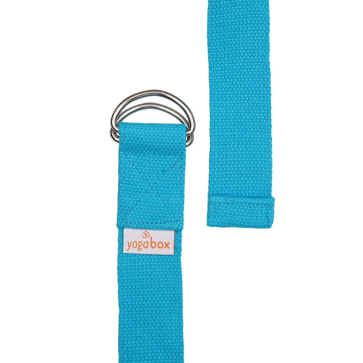 Yogagurt BASIC mit Verschluss aus zwei D - Ringen - YOVANA GmbH • yogabox.de