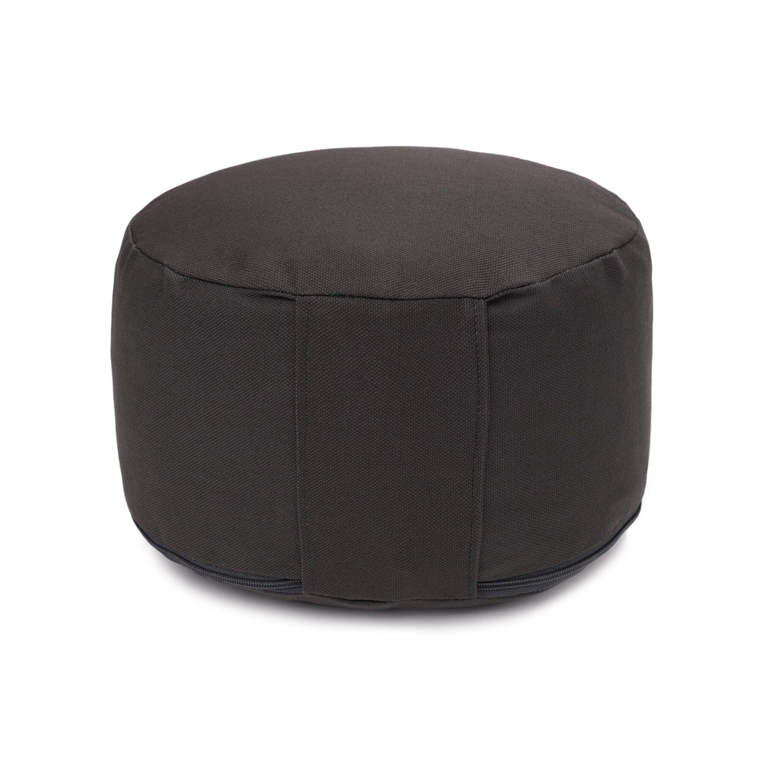 Yogakissen Glückssitz® Classic small D - regional hergestellt anthrazit Buchweizenschalen 26 x 26 x 14 cm