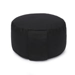 Yogakissen Glückssitz® Classic small D - regional hergestellt schwarz Buchweizenschalen 26 x 26 x 14 cm