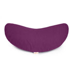 Yogakissen Halbmond BASIC aubergine 40 x 17 x 12 cm Buchweizenschalen