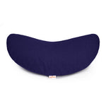 Yogakissen Halbmond BASIC dunkelblau 40 x 17 x 12 cm Buchweizenschalen