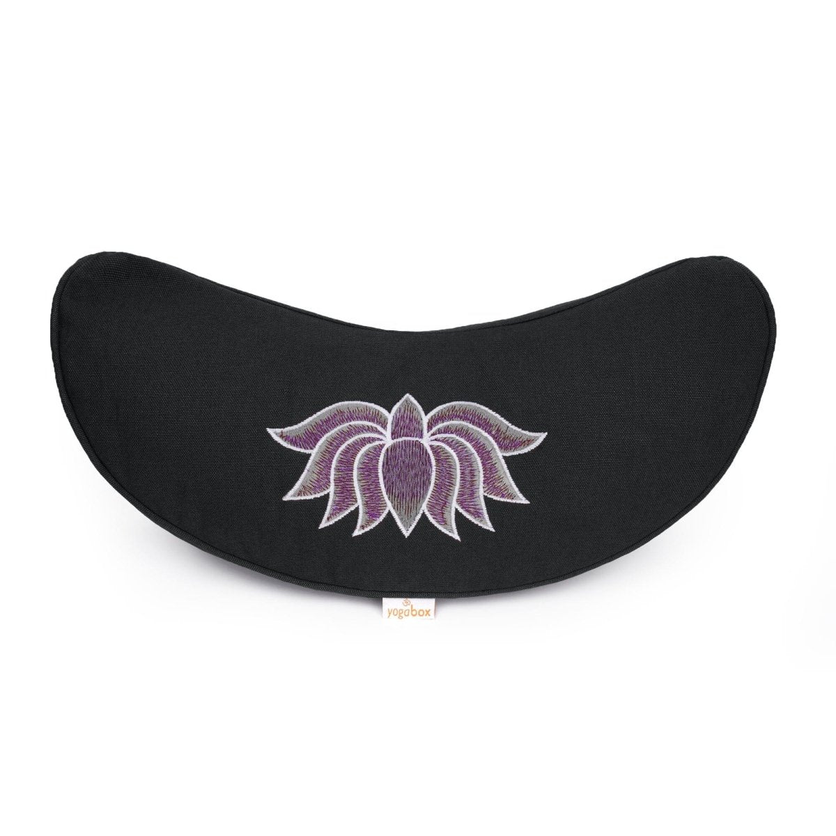 Yogakissen Halbmond BASIC Lotus Stick multicolor - YOVANA GmbH • yogabox.de