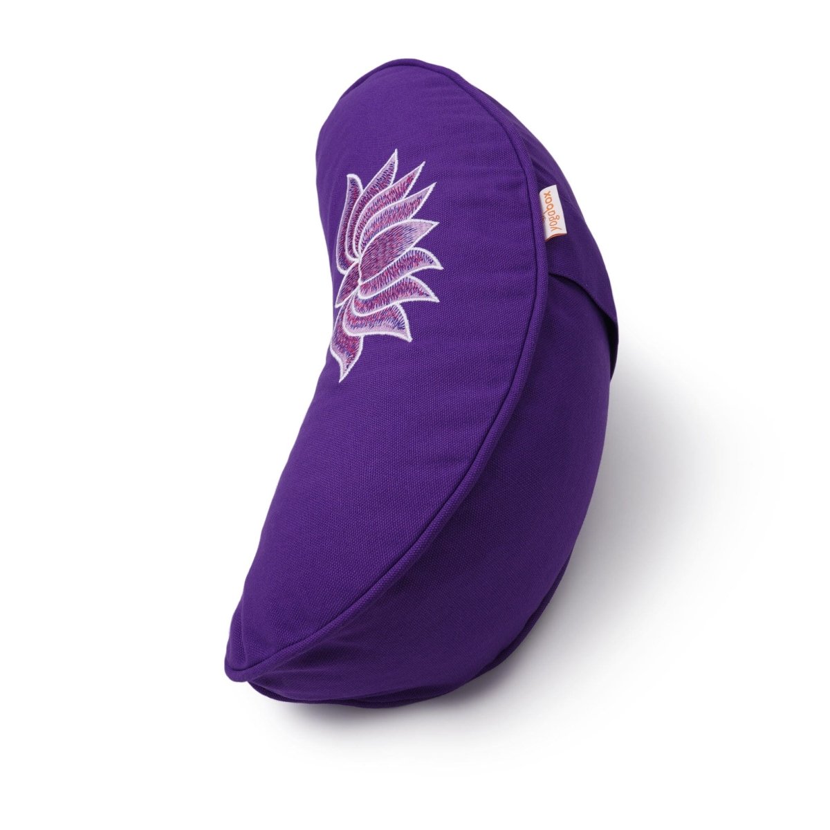 Yogakissen Halbmond BASIC Lotus Stick multicolor - YOVANA GmbH • yogabox.de