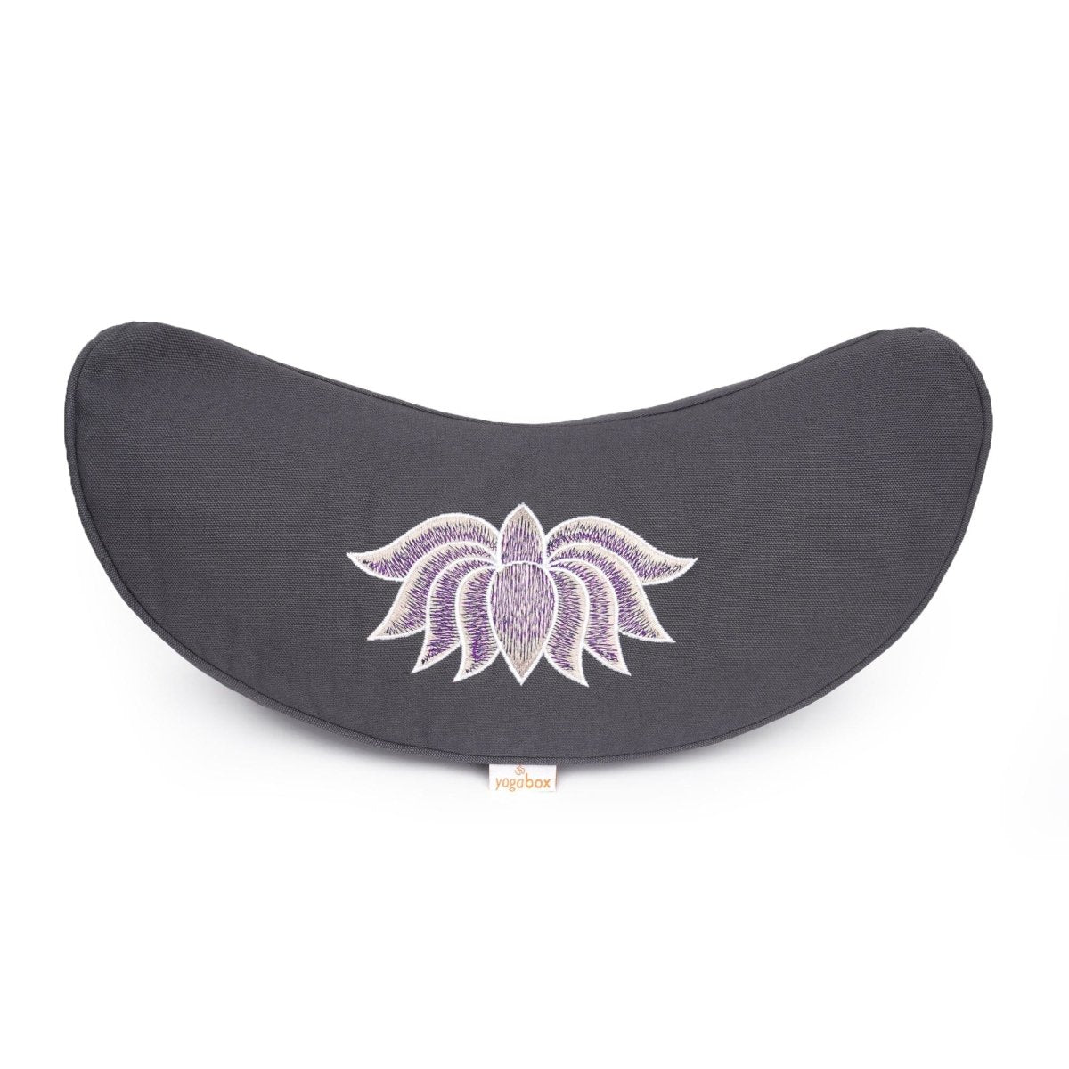 Yogakissen Halbmond BASIC Lotus Stick multicolor - YOVANA GmbH • yogabox.de
