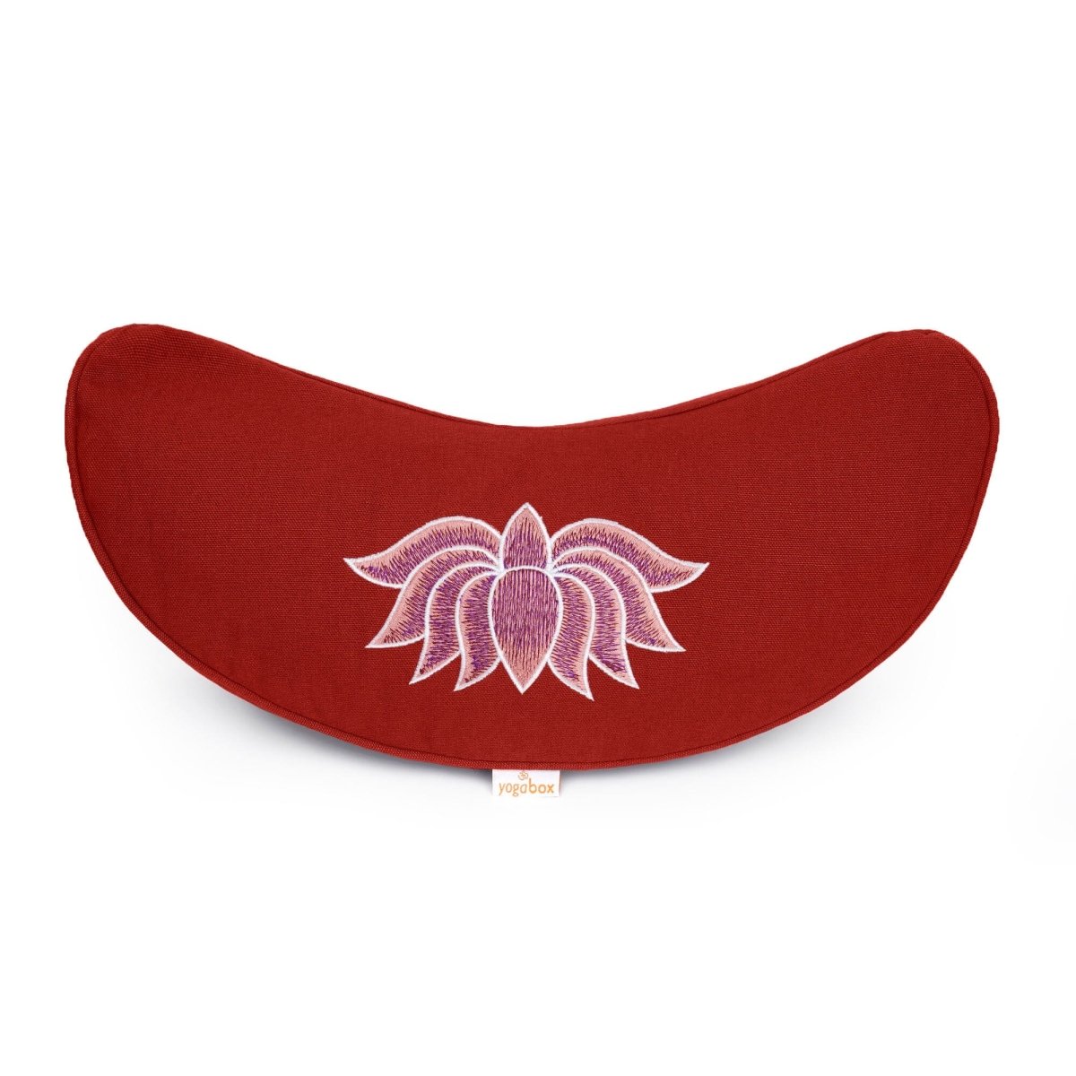 Yogakissen Halbmond BASIC Lotus Stick multicolor - YOVANA GmbH • yogabox.de