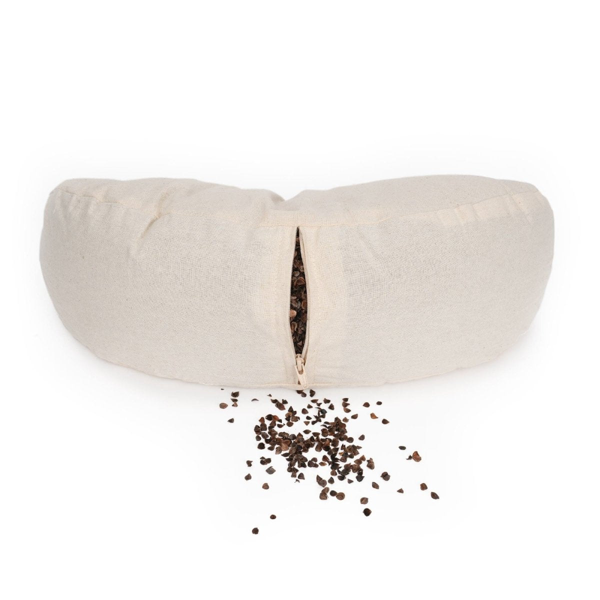 Yogakissen Halbmond BASIC Lotus Stick multicolor - YOVANA GmbH • yogabox.de