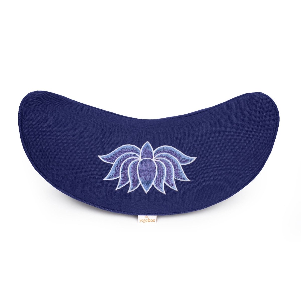 Yogakissen Halbmond BASIC Lotus Stick multicolor - YOVANA GmbH • yogabox.de