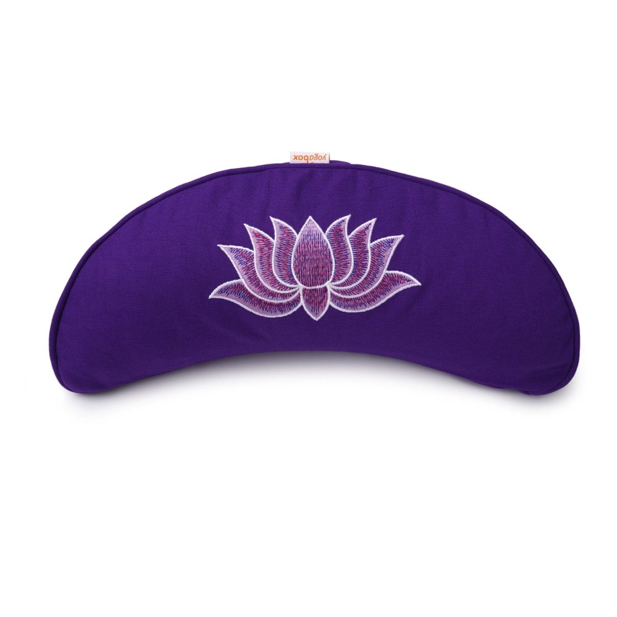 Yogakissen Halbmond BASIC Lotus Stick multicolor - YOVANA GmbH • yogabox.de