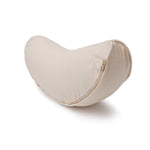 Yogakissen Halbmond BASIC Lotus Stick weiß - YOVANA GmbH • yogabox.de