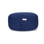 Yogilino® Reise Meditationskissen mini oval BASIC dunkelblau 26 x 21 x 9 cm Buchweizenschalen