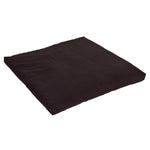 Zabuton / Meditationsunterlage BASIC schwarz Baumwollvlies 80 x 80 x 5 cm